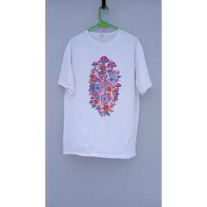 Fruit of the Loom HD Cotton Mushrooms Tee Shirt